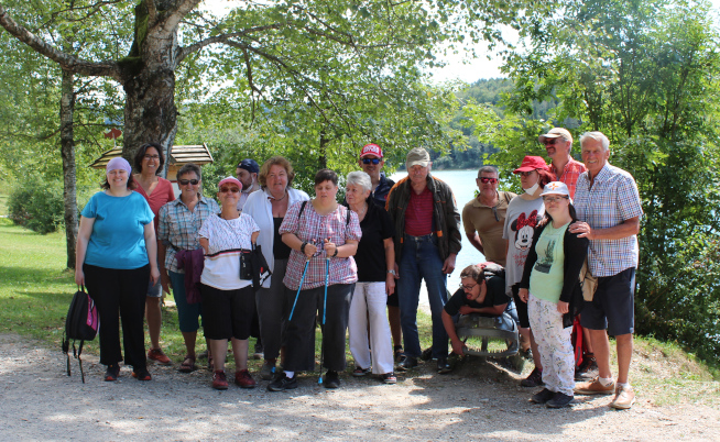 Beste Stimmung beim Tagesausflug nach Schongau