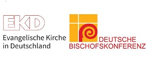 Logos der EKD und DBK