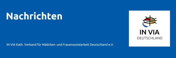 Header IN VIA Nachrichten, gelber Hintergrund